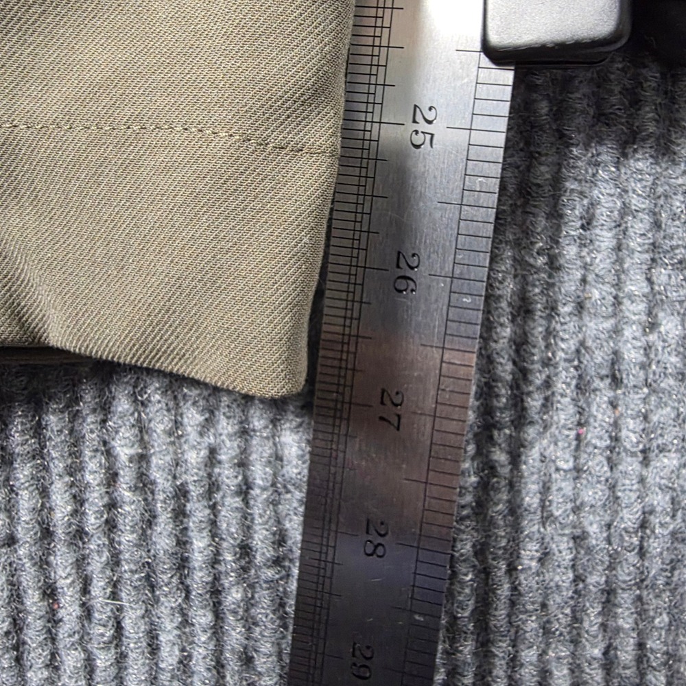 Express Womens Olive Green High Waisted Cargo Tapered Utility Pants Size 4R - Picture 3 of 8